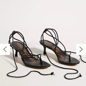 Sam Edelman Black Strappy Sandals Size 7.5. Worn once!